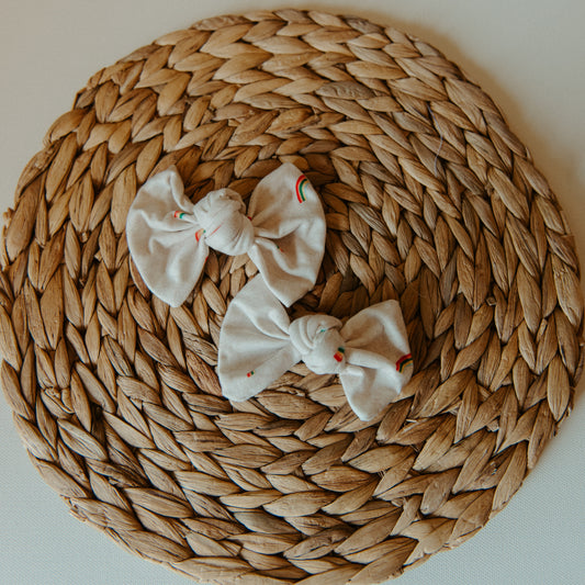 DOUBLE RAINBOW BOW SET