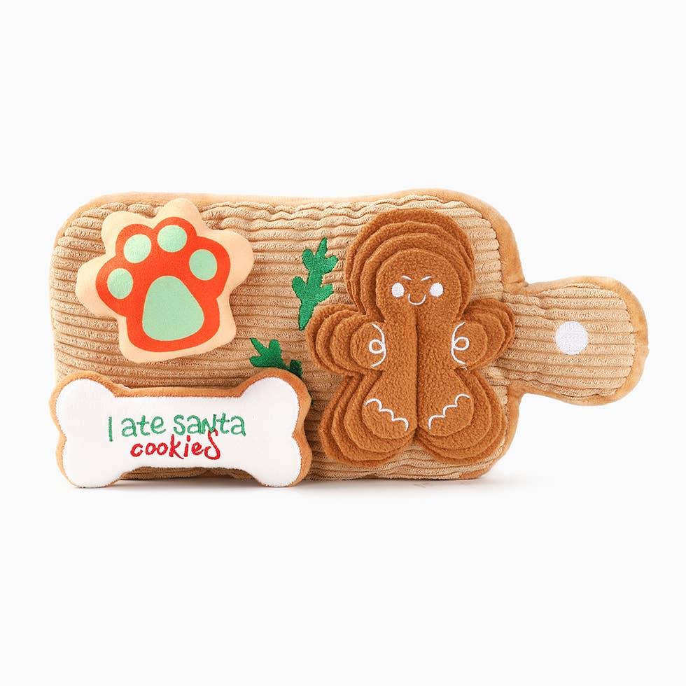 Happy Woofmas | Cookie Board - Plush Toy