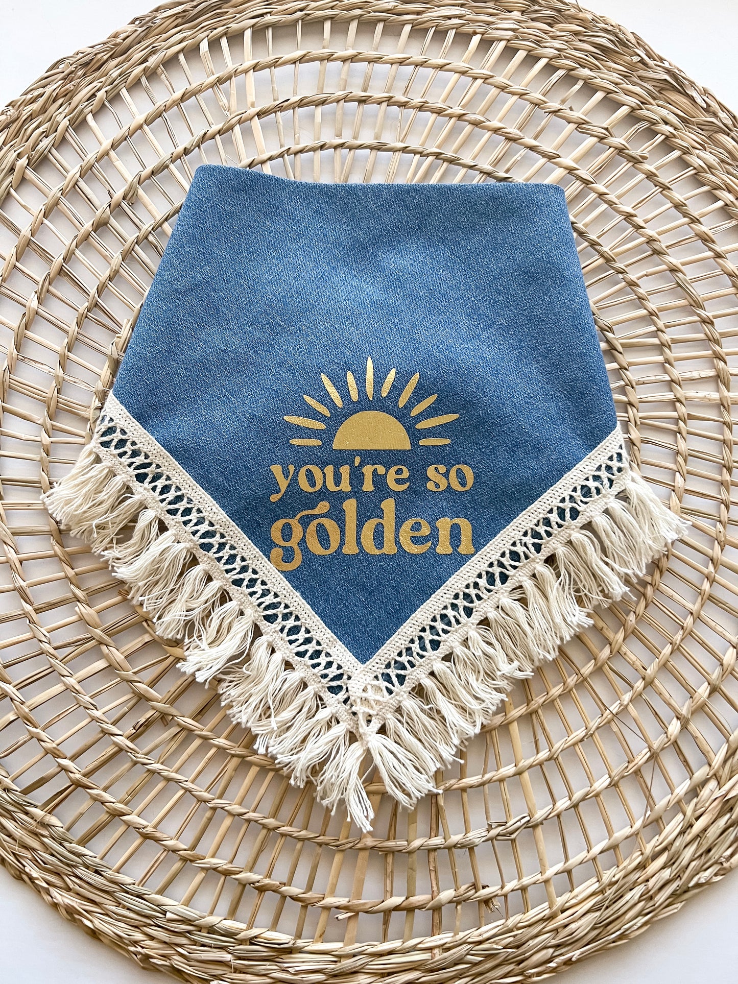 YOU’RE SO GOLDEN (Denim) + TRIM