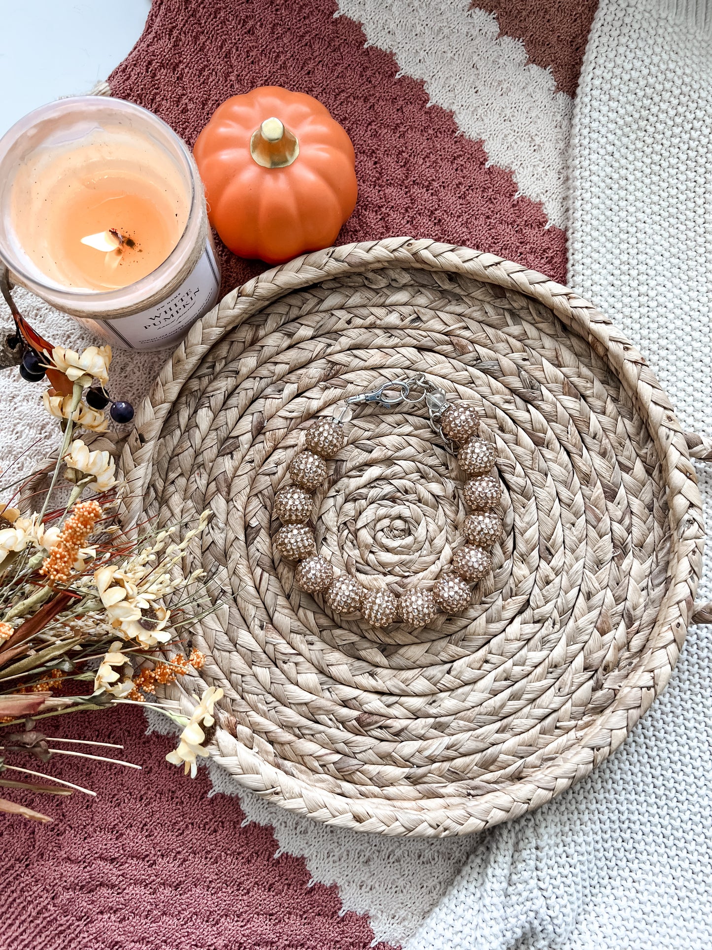 FALL LEAVES NECKLACE