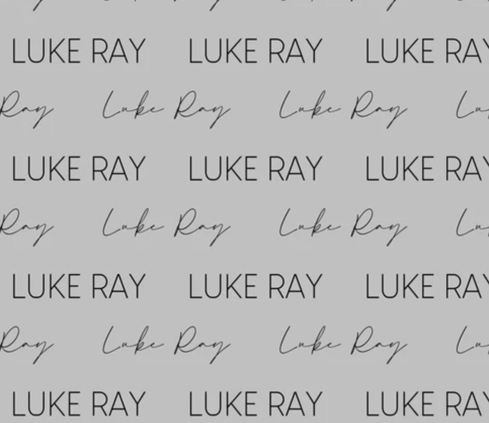 CUSTOM NAME BLANKET