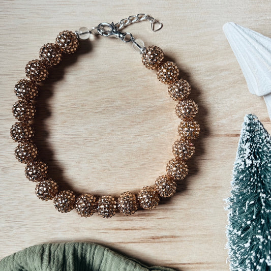 DAZZLING GOLD NECKLACE