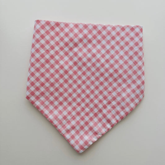 PINK GINGHAM - COTTON