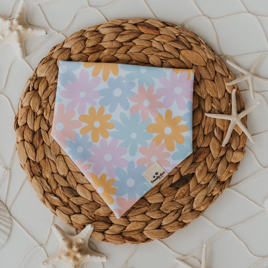 DAISY DOODLE BANDANA - LINEN