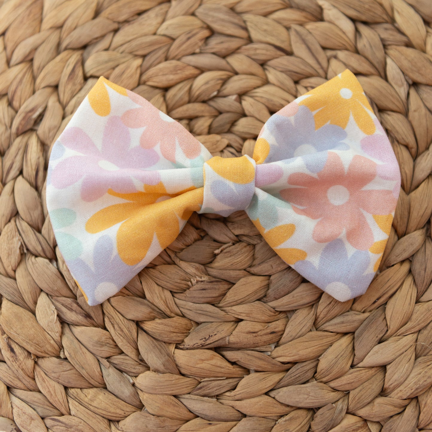 DAISY DOODLE BOW - LINEN