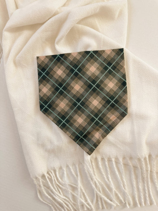 GREEN PLAID - COTTON