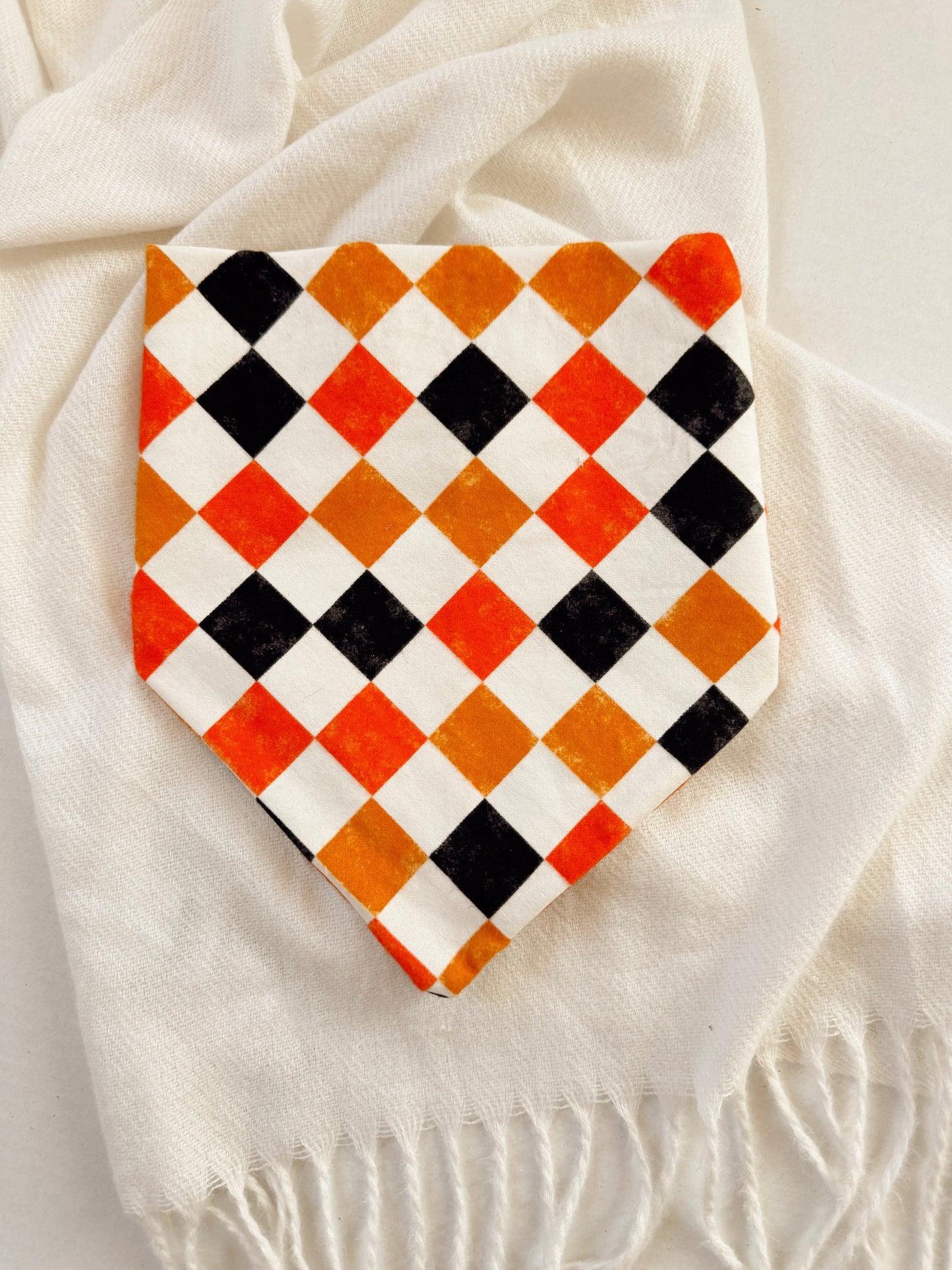 HALLOWEEN CHECKER - COTTON